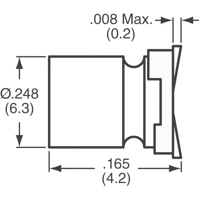 RSL1C150MCN1GB Nichicon  Condensateurs aluminium-polymère